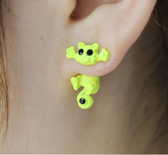 Kitten Animal Cute Cat Stud Earring