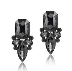 Classic Shiny Crystal Stud Earring