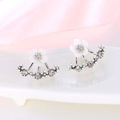 Crystal Pierced Stud Earring for Women