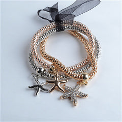 Multilayer Charm Bracelet