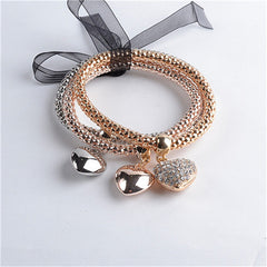 Multilayer Charm Bracelet