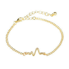 Heartbeat Rhythm Chain Bracelet