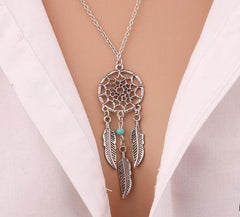 Bohemia Dream Catcher Pendant Chain Necklace