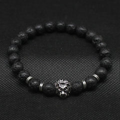 Buddha Leo Lion Head Bracelet