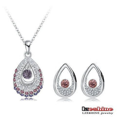 Austrian Crystal Pendant/Earrings Set