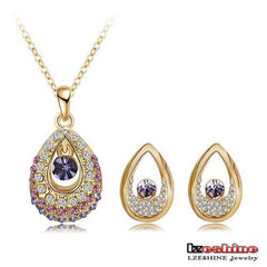 Austrian Crystal Pendant/Earrings Set