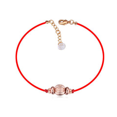 Thin Red Thread String Rope Charm Bracelet