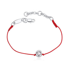 Thin Red Thread String Rope Charm Bracelet