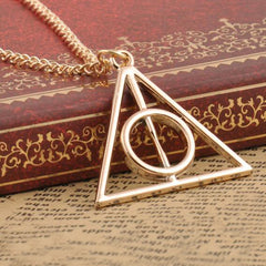 Deathly Hallows Long Chain Necklace