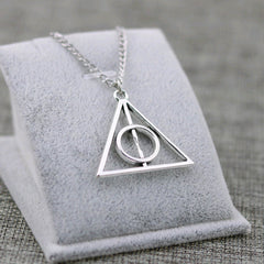 Deathly Hallows Long Chain Necklace