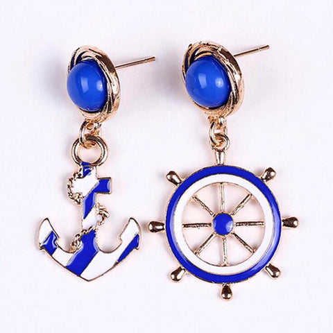 Personality Style Anchor Earring