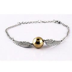 Harry Potter Deathly Hallow Angel Wing Bracelet