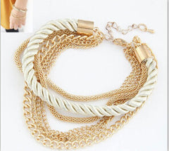 Fashionable Rope Chain Decoration Bracelet